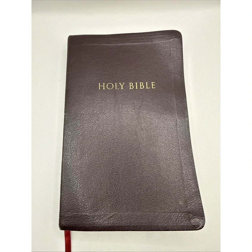 Holy Bible KJV‎ References Red Letter Bonded Leather Concordance Zondervan 1994